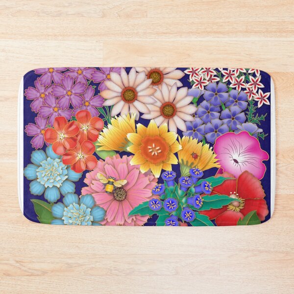 Item preview,  Mass of Graphic Flowers designed and sold by Kathleen Dupree.