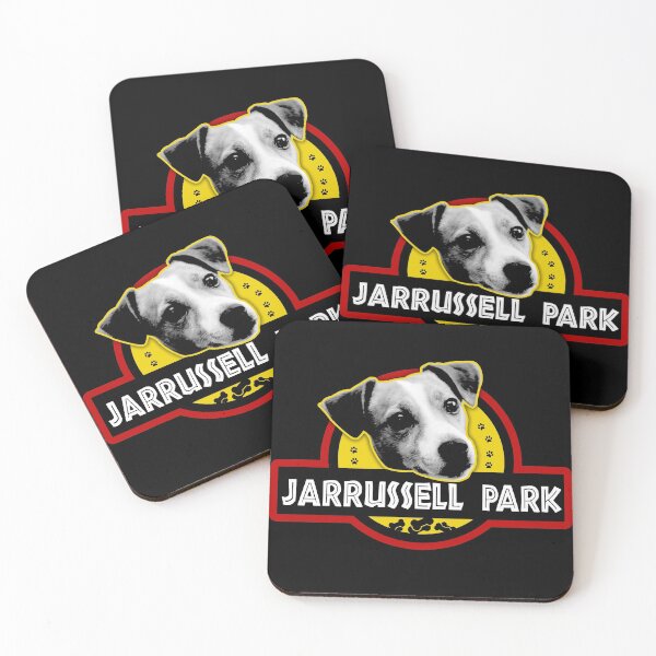 Item preview, Jack Russel Jarrussell Park Funny Logo Design T-Shirt designed and sold by Kam-designs.