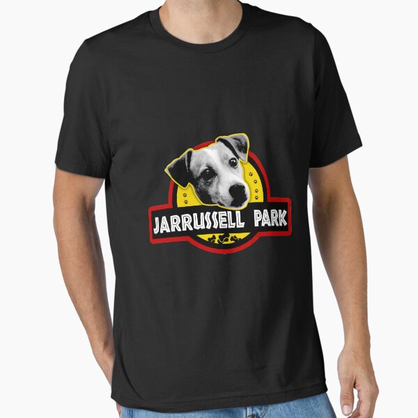 Item preview, Jack Russel Jarrussell Park Funny Logo Design T-Shirt designed and sold by Kam-designs.