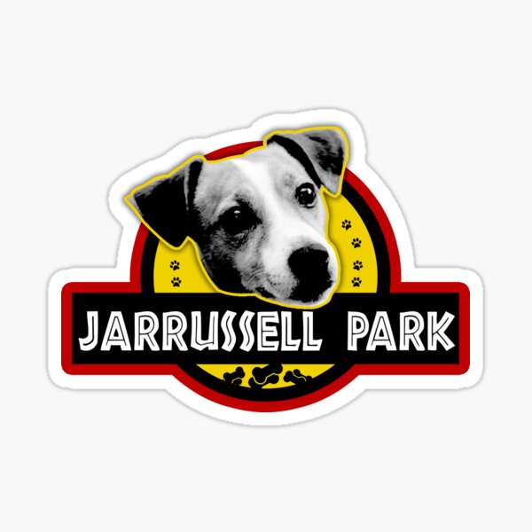 Item preview, Jack Russel Jarrussell Park Funny Logo Design T-Shirt designed and sold by Kam-designs.