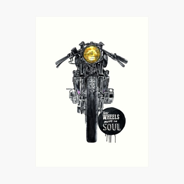 cafe racer Art Print