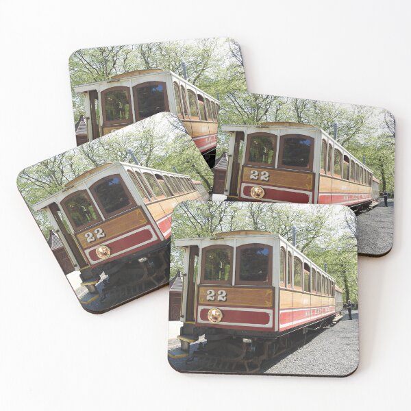Item preview, Isle of Man Vintage Victorian Electric Tram Railway at Laxey designed and sold by tribbledesign.