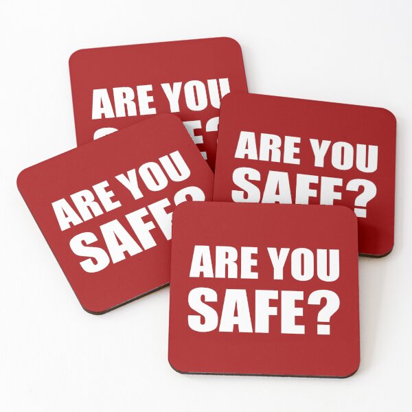 Item preview, Are You Safe? designed and sold by Plan8.