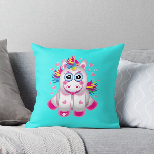 Item preview, 26 Unicorn laugh leaps heart pink designed and sold by Margarita-Art.