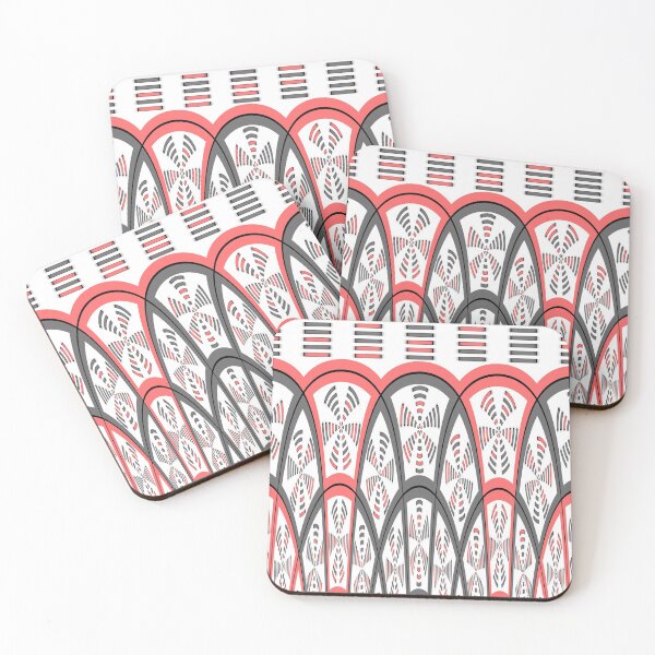 Item preview, Abstract red and grey designed and sold by Gaspar Avila.