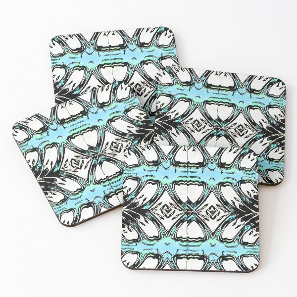 Item preview, Alien Tye Dye Teal despojado designed and sold by NolaJere.