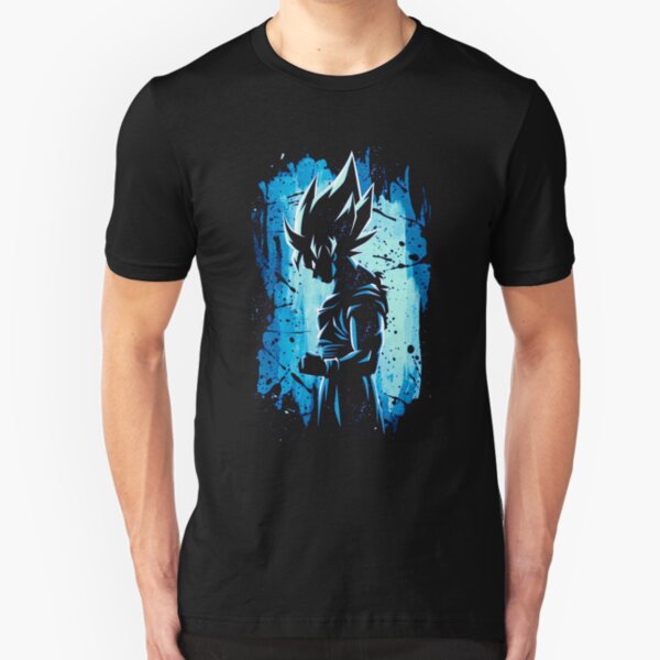 Super Saiyan Blue Slim Fit T-Shirt