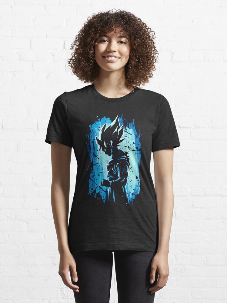 Alternate view of Super Saiyan Blue Essential T-Shirt