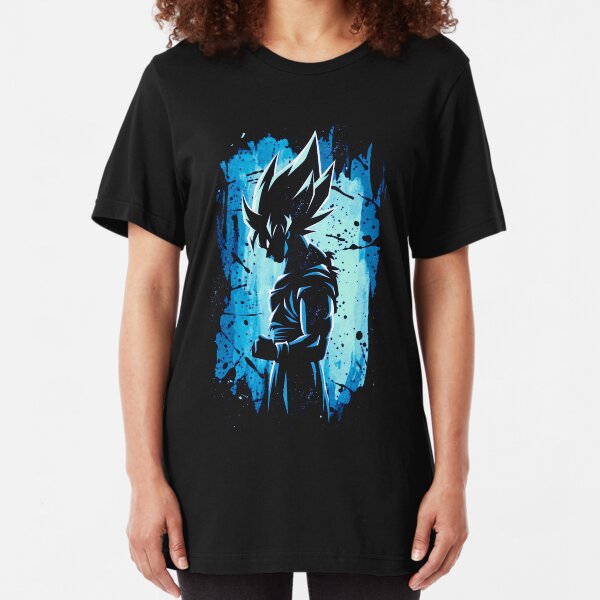 Super Saiyan Blue Slim Fit T-Shirt