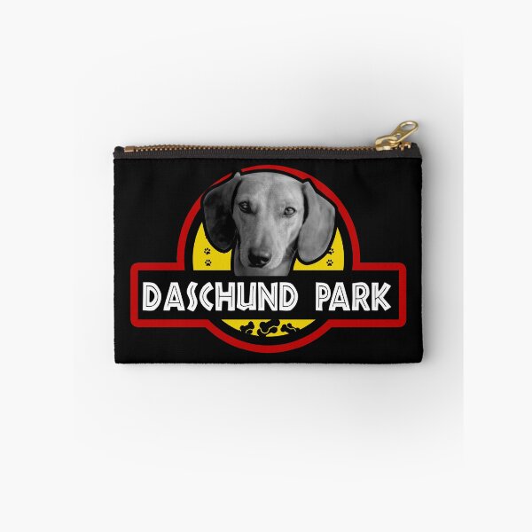 Item preview, Daschund Park Funny Logo Design T-Shirt designed and sold by Kam-designs.