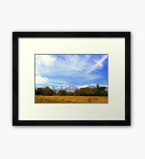"Cloud Patterns" Framed Print