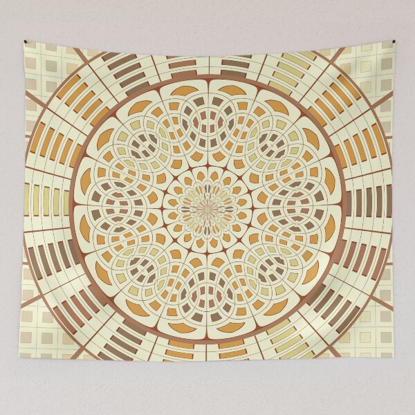Item preview, Brownish mandala designed and sold by Gaspar Avila.