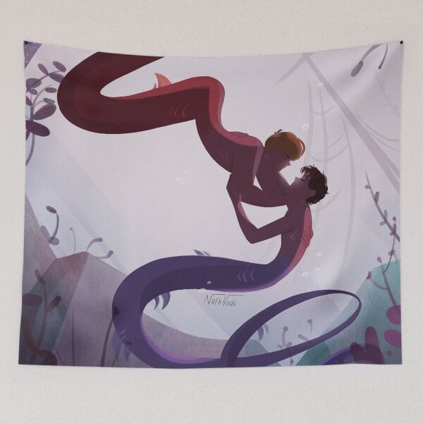 Item preview, Nightfall Merthur Mermaid Kiss designed and sold by nathvods.