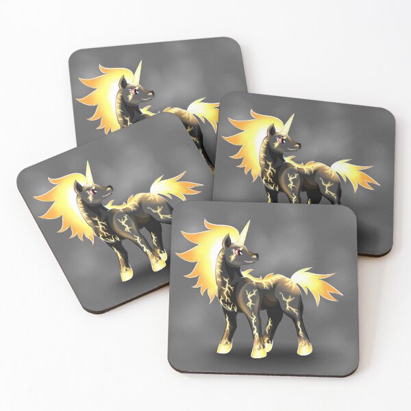 Item preview, Elemental Unicorn | Fire designed and sold by shirinsart.