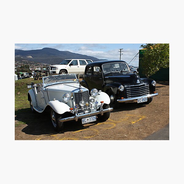 Item preview, 1953 MG and 1949 Vauxhall Tasmania Show 2010 designed and sold by PaulWJewell.