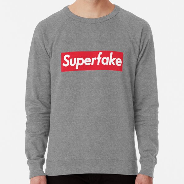 fake supreme sweatshirt