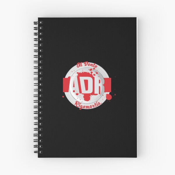 Item preview, Al Dente Rigamortis Mk1 Podcast Logo designed and sold by crazonstudios.