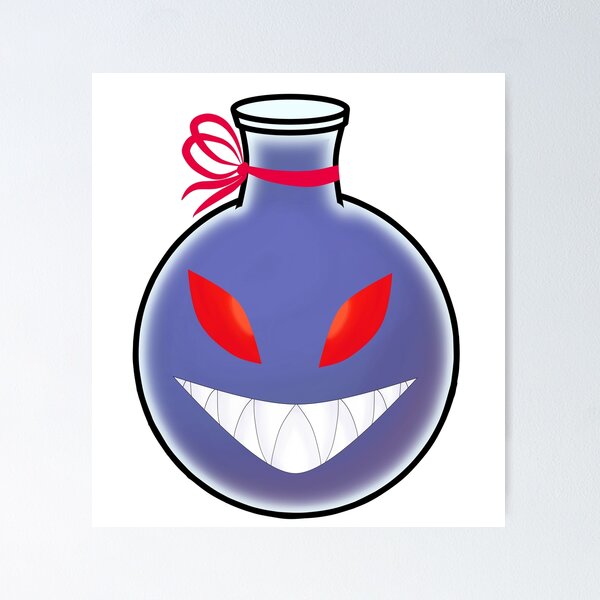 Item preview, Evil Ghost designed and sold by RoseBudsInk.