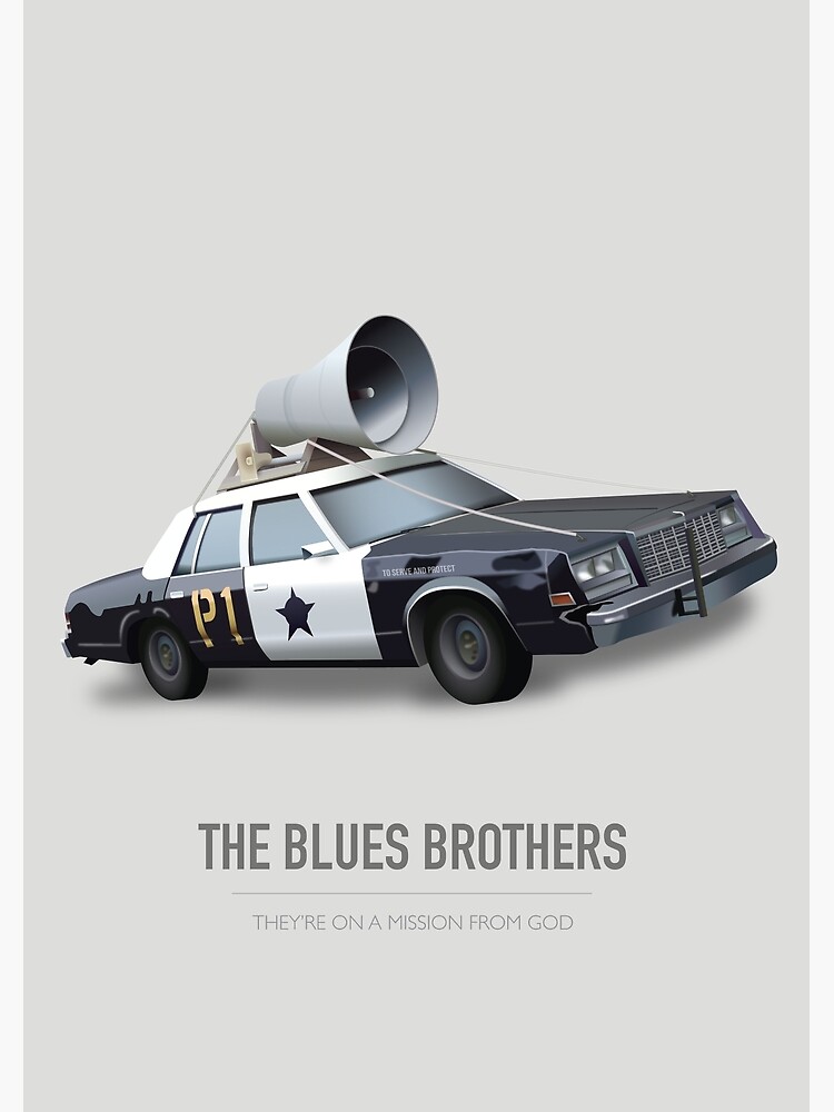 The Blues Brothers - Alternative Movie Poster by MoviePosterBoy