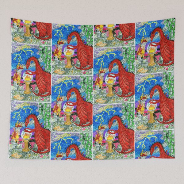 Item preview, Red Dragon designed and sold by Melanie Jeyakkumar.