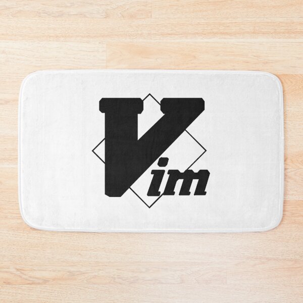 Item preview, Minimalistic Vim Logo: Black designed and sold by hellkni9ht.