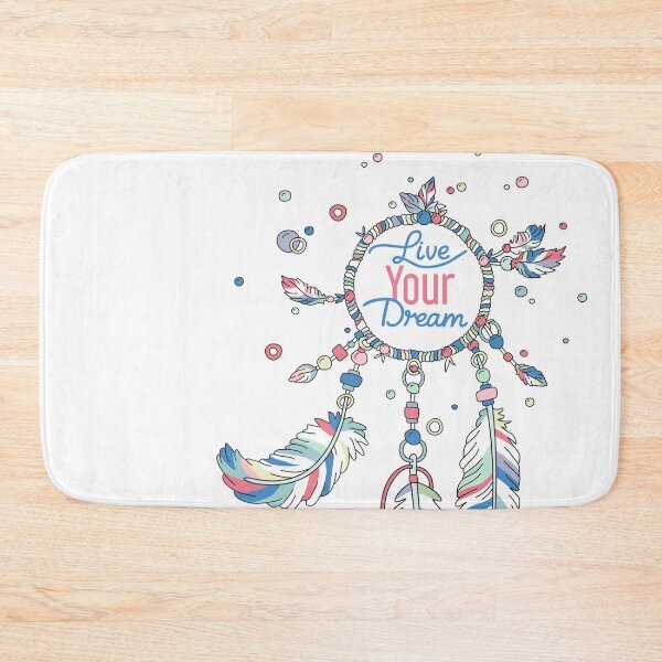 Item preview, Live Your Dream Dream Catcher - Pastel Colors designed and sold by XOOXOO.