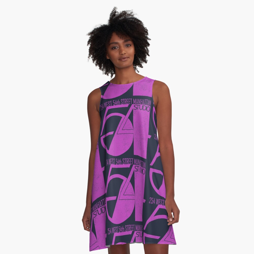 Studio 54 (vintage distressed design) A-Line Dress