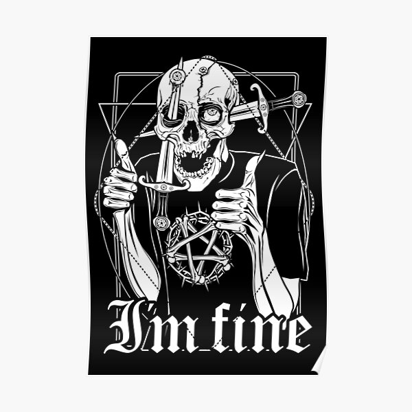 I'm fine / Thumbs up Poster