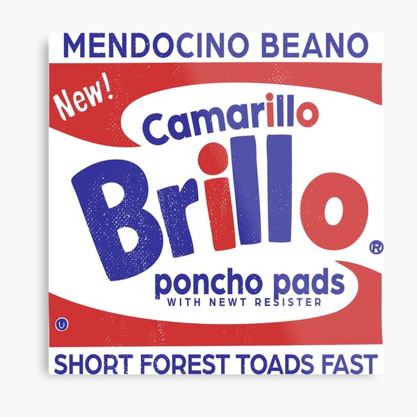 Camarillo Brillo Metal Print