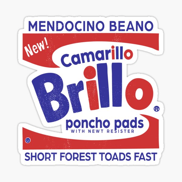 Camarillo Brillo Sticker