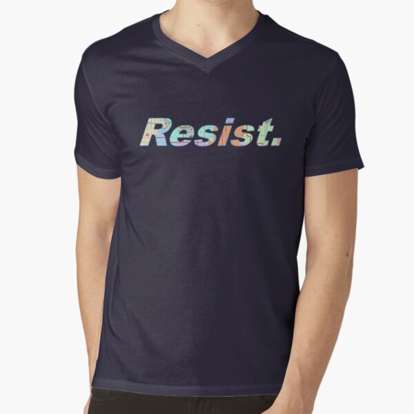 Resist With the Payne County Democrats V-Neck T-Shirt