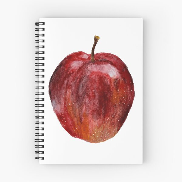Item preview, Watercolor Red Apple designed and sold by noveldepictions.