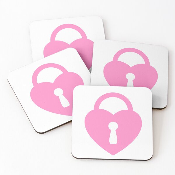 Item preview, Pastel Pink Locked Heart designed and sold by XOOXOO.