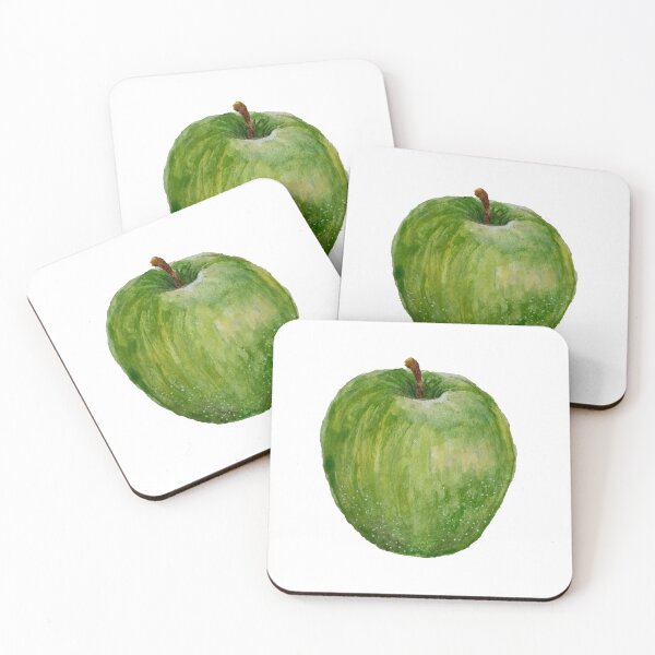 Item preview, Watercolor Green Apple designed and sold by noveldepictions.