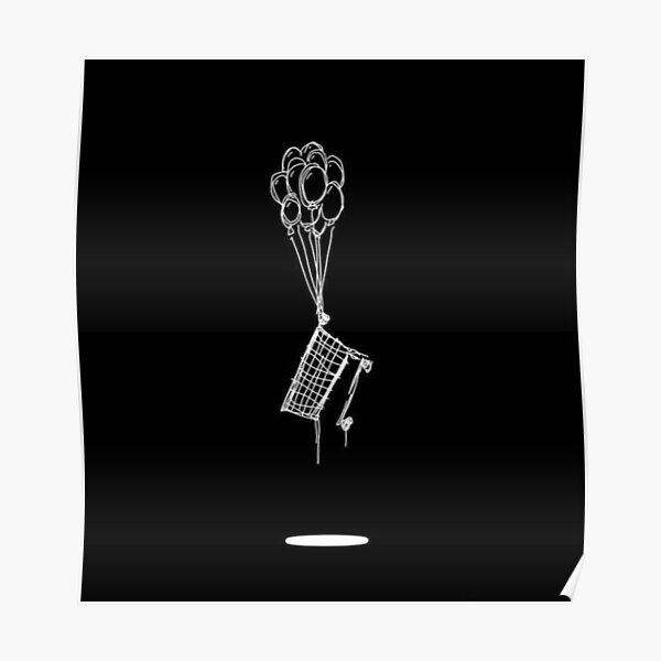 NF cart and ballons Poster