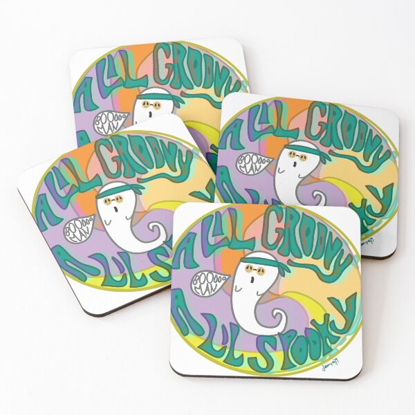 Item preview, A Lil Groovy, A Lil Spooky Funky Print designed and sold by jamisundesigns.