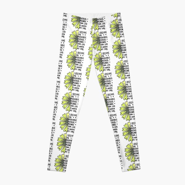 I became mother Leggings