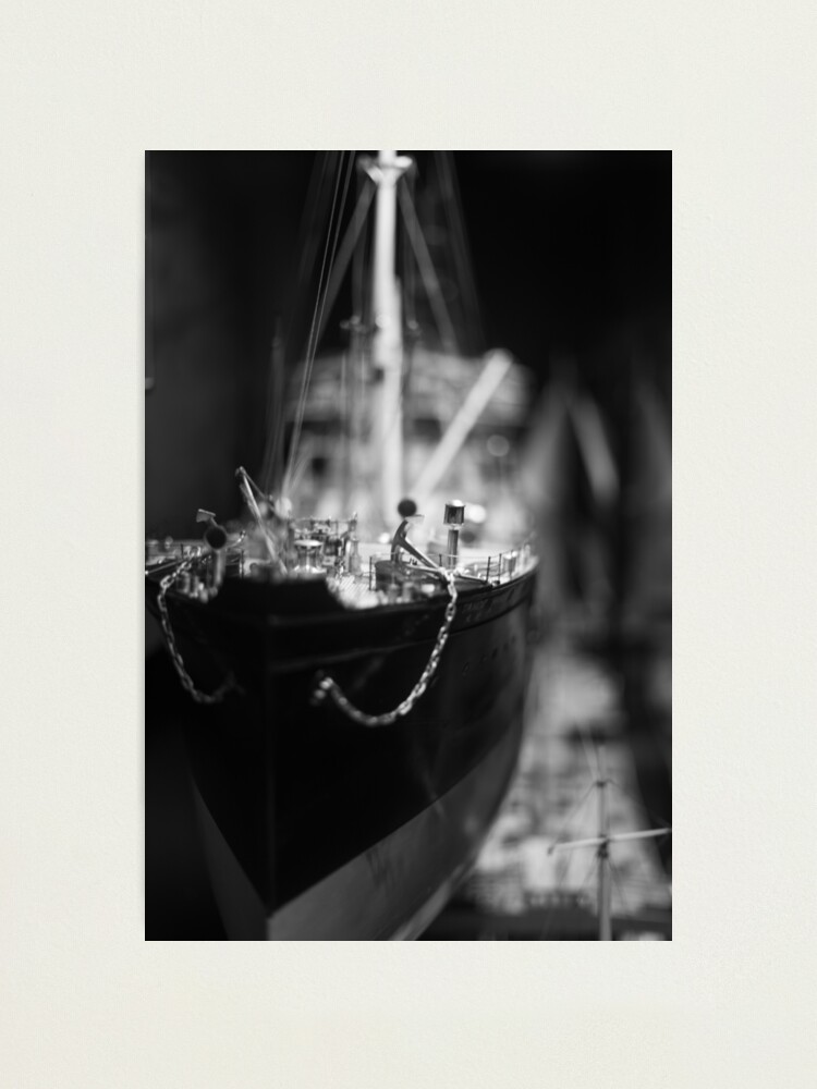 Alternate view of Replica of a WWII Ship Photographic Print