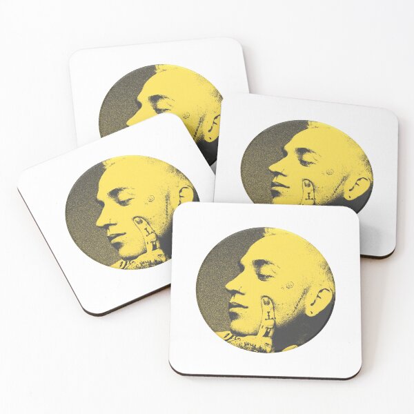 Item preview, Blackbear yellow portrait ' dead to me ' designed and sold by Shop 001.