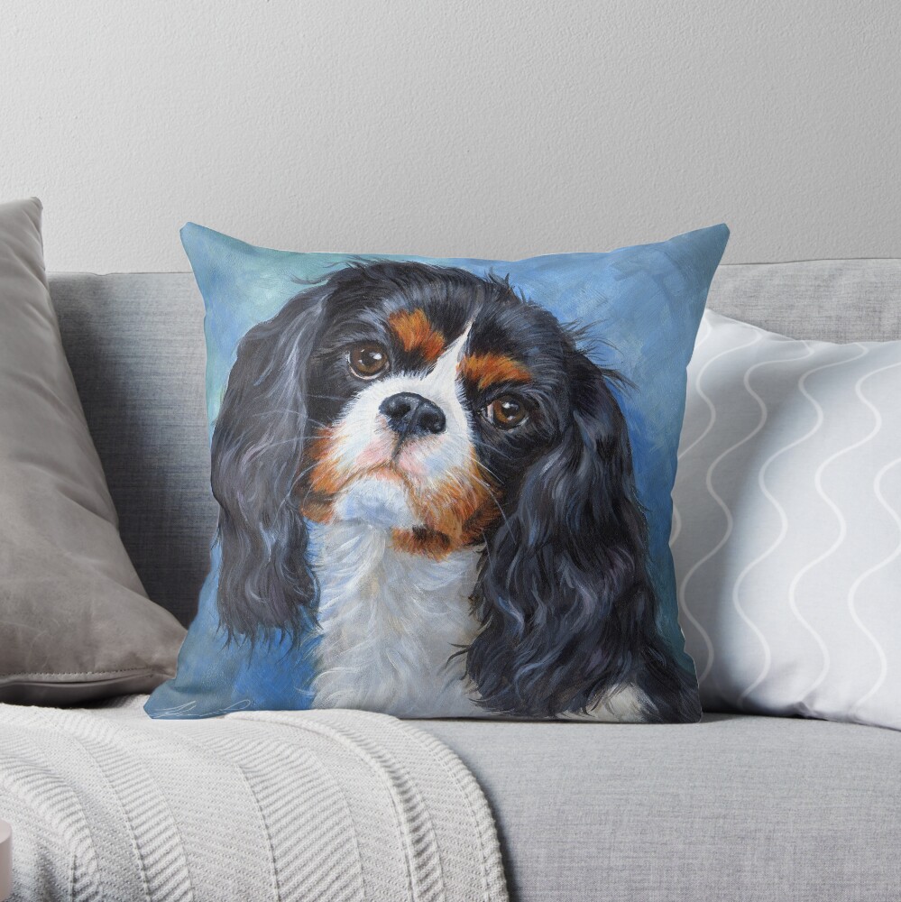 Cavalier king hotsell charles spaniel pillow