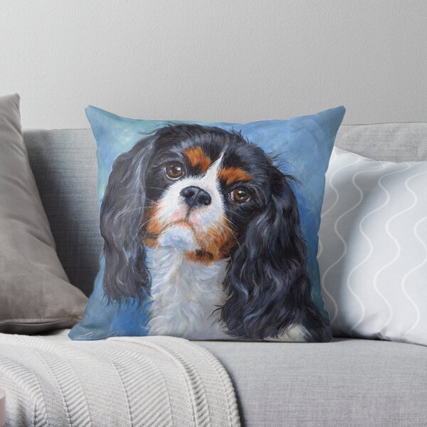Cavalier King Charles Spaniel Throw Pillow