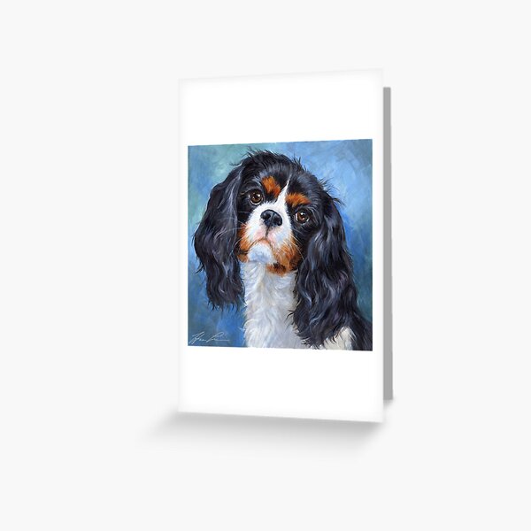 Cavalier King Charles Spaniel Greeting Card