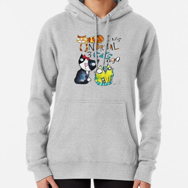 3 Cats ago! Pullover Hoodie