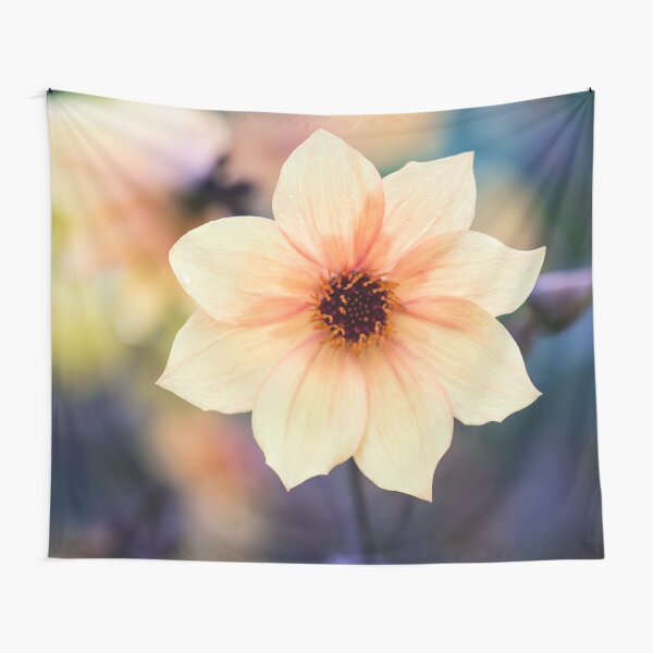 Yellow Summer Flower Tapestry