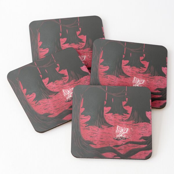 Start Another Story IV (Red) Coasters (Set of 4)