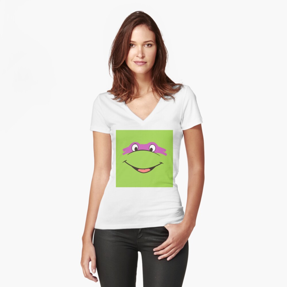 Item preview, Fitted V-Neck T-Shirt designed and sold by CanisPicta.