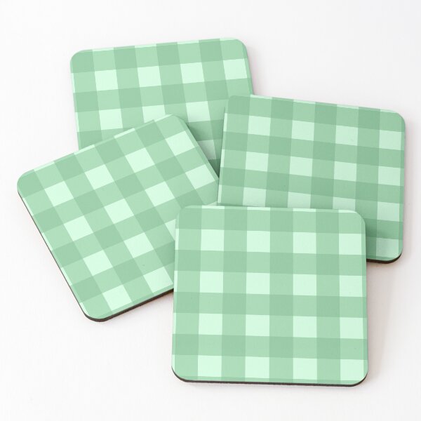 Item preview, Orchard Plaid - Light Green and Dark Green designed and sold by A2Gretchen.