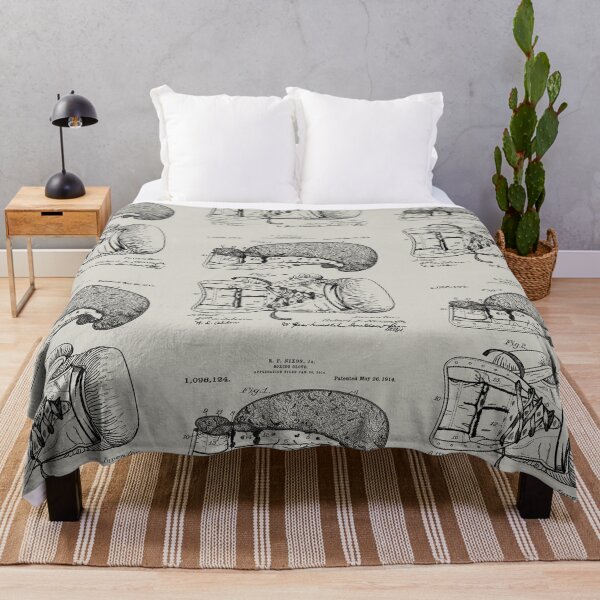 Item preview, Boxing Glove 1914 Patent Prints designed and sold by MadebyDesign.