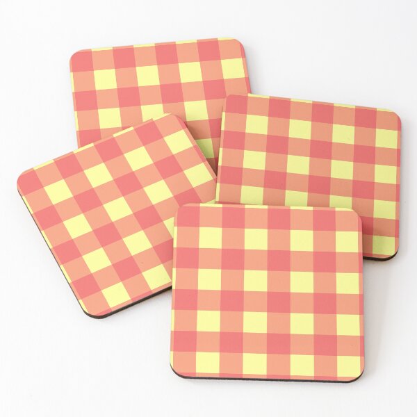 Item preview, Orchard Plaid - Red and Yellow designed and sold by A2Gretchen.