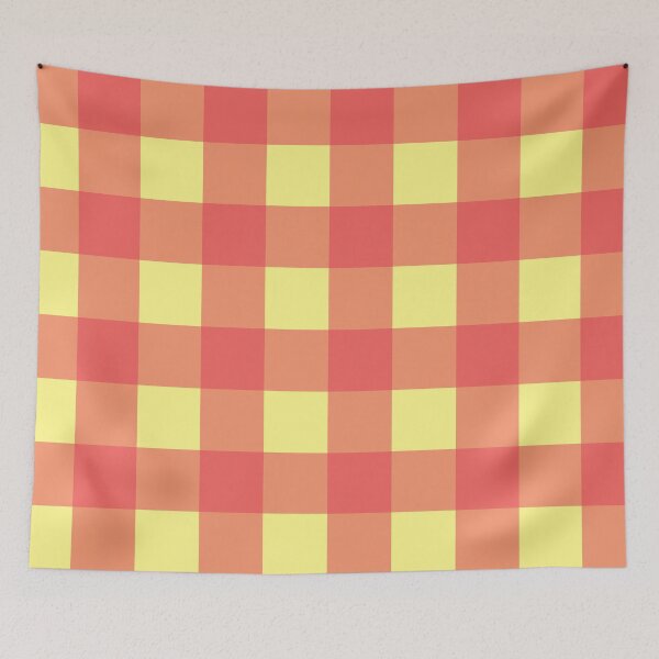Item preview, Orchard Plaid - Red and Yellow designed and sold by A2Gretchen.